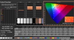 CalMAN: ColorChecker (kalibre edilmiş)