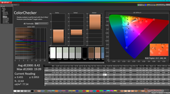 Kalibrasyondan önce ColorChecker