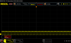 4/10 parlaklık: 240 Hz PWM