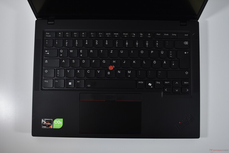 Lenovo ThinkPad P14s Gen 5 AMD: klavye