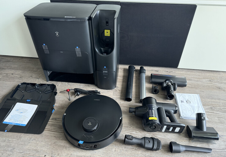 Ecovacs Deebot T30S Combo Complete'in teslimat kapsamı