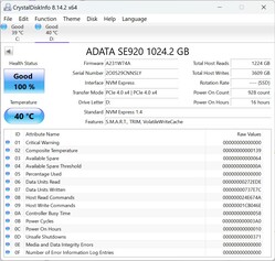 ADATA SE920 PCIe 4.0 x4 ile çalışır