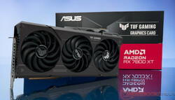 Asus TUF Gaming Radeon RX 7800 XT OC'nin test edilmesi. Test ünitesi Asus Almanya tarafından sağlanmıştır.