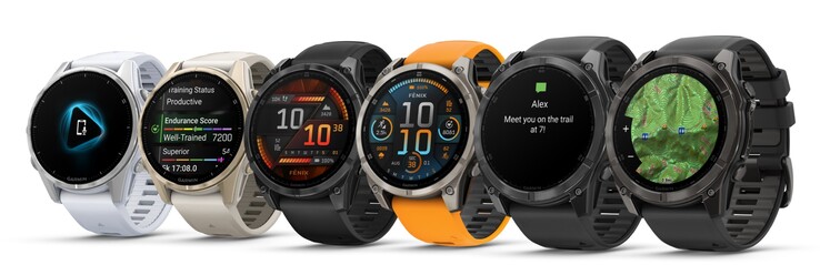 Garmin Fenix 8'in varyantları (Görsel kaynağı: Garmin)