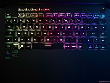 Klavye aydınlatması