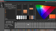 Kalibrasyondan önce ColorChecker