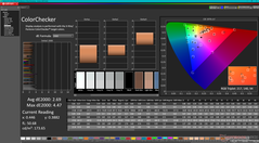 Kalibrasyondan sonra ColorChecker