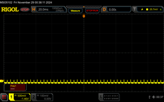 0/10 parlaklık: 240 Hz PWM