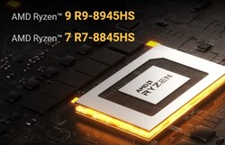 AMD Ryzen 9 8945HS veya AMD Ryzen 7 8845HS (Kaynak: Geekom)