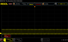 4/10 parlaklık: 240 Hz PWM