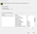 Nvidia sistem bilgisi