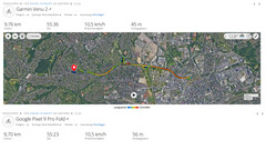 Pixel 9 Pro Fold vs. Garmin Venu 2