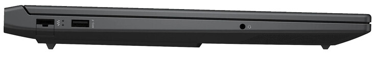 Sol taraf: Gigabit Ethernet, USB 3.2 Gen 1 (USB-A), ses kombinasyonu