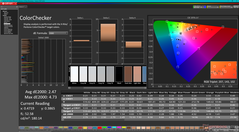 Kalibrasyondan önce ColorChecker (P3)