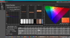 Kalibrasyondan sonra ColorChecker