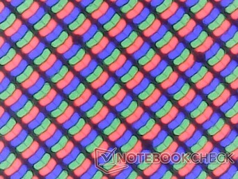 Parlak kaplamadan kaynaklanan minimum grenlilik ile net RGB alt pikselleri