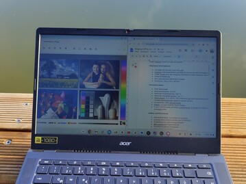 Acer Chromebook Plus CB514 dış mekan kullanımı